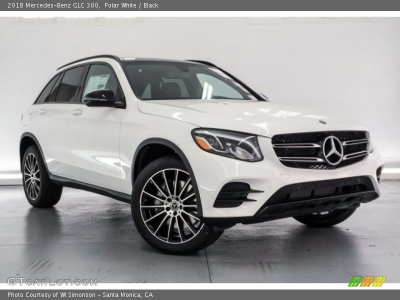 Polar White / Black 2018 Mercedes-Benz GLC 300
