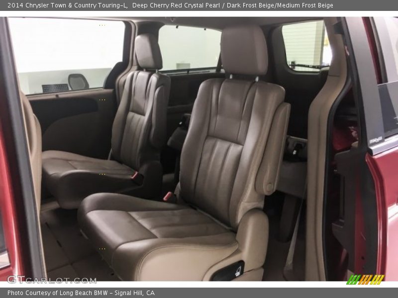 Deep Cherry Red Crystal Pearl / Dark Frost Beige/Medium Frost Beige 2014 Chrysler Town & Country Touring-L