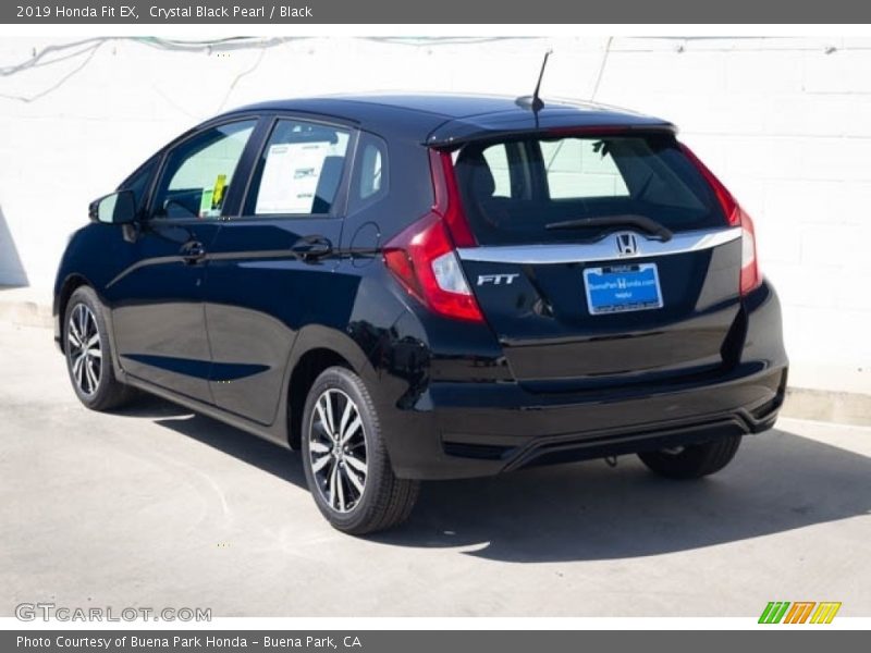 Crystal Black Pearl / Black 2019 Honda Fit EX