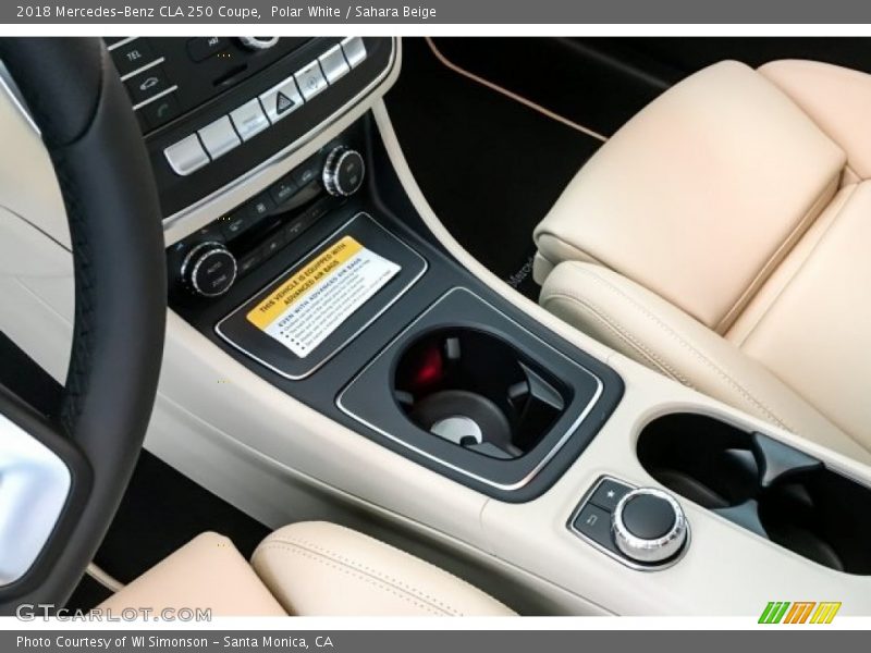 Polar White / Sahara Beige 2018 Mercedes-Benz CLA 250 Coupe