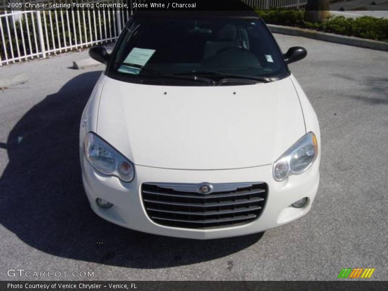 Stone White / Charcoal 2005 Chrysler Sebring Touring Convertible