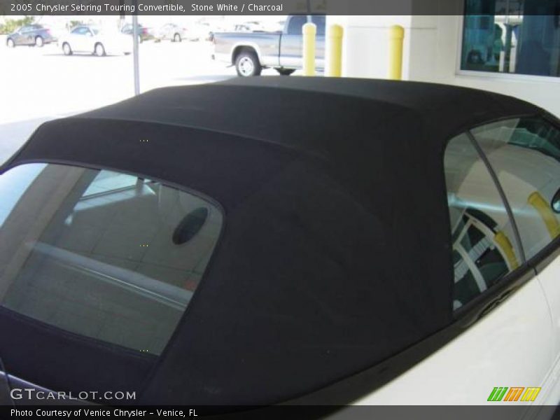 Stone White / Charcoal 2005 Chrysler Sebring Touring Convertible