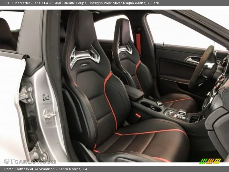 Front Seat of 2017 CLA 45 AMG 4Matic Coupe