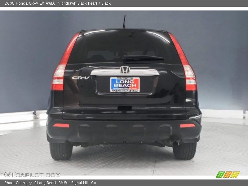 Nighthawk Black Pearl / Black 2008 Honda CR-V EX 4WD
