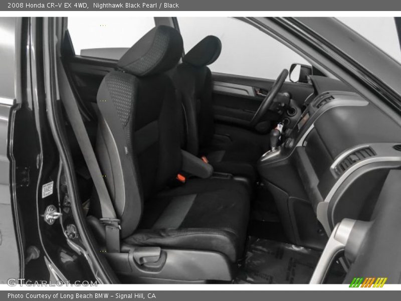 Nighthawk Black Pearl / Black 2008 Honda CR-V EX 4WD
