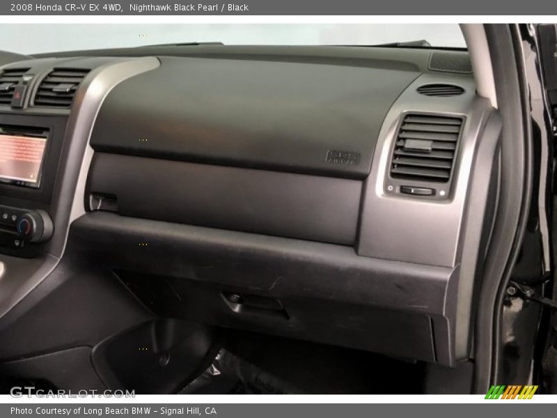Nighthawk Black Pearl / Black 2008 Honda CR-V EX 4WD