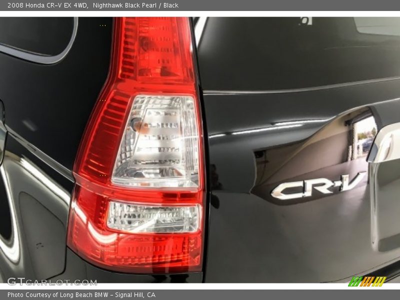 Nighthawk Black Pearl / Black 2008 Honda CR-V EX 4WD