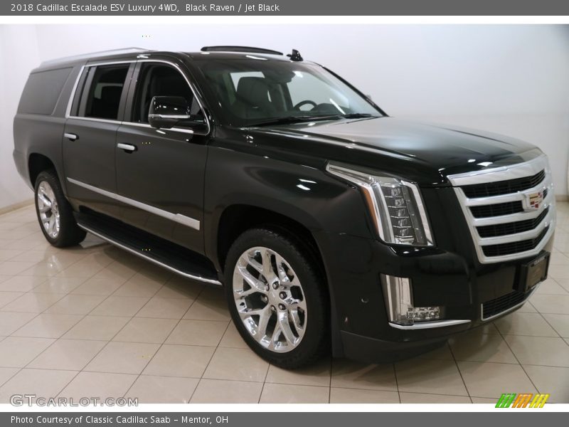 Black Raven / Jet Black 2018 Cadillac Escalade ESV Luxury 4WD