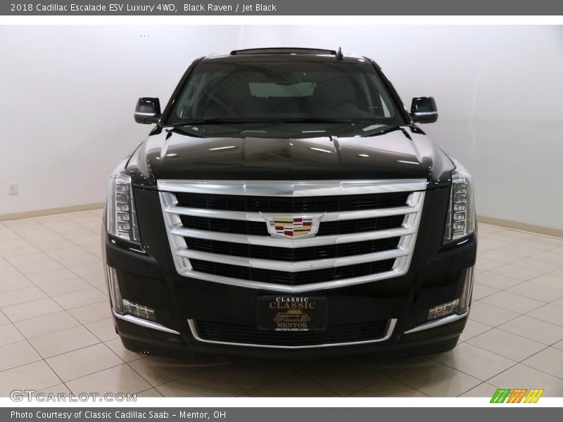 Black Raven / Jet Black 2018 Cadillac Escalade ESV Luxury 4WD