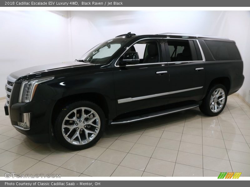 Black Raven / Jet Black 2018 Cadillac Escalade ESV Luxury 4WD