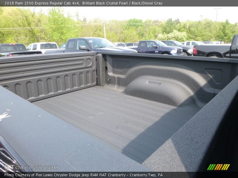 Brilliant Black Crystal Pearl / Black/Diesel Gray 2018 Ram 1500 Express Regular Cab 4x4