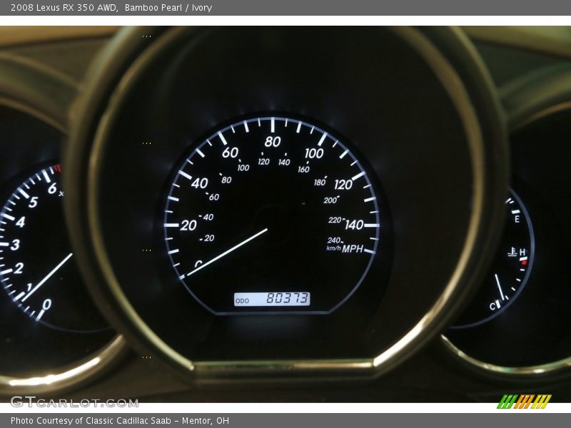 Bamboo Pearl / Ivory 2008 Lexus RX 350 AWD