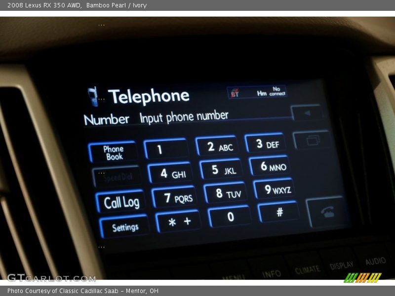 Bamboo Pearl / Ivory 2008 Lexus RX 350 AWD