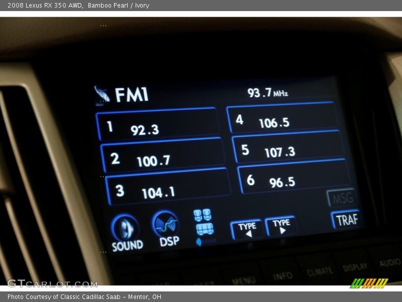 Bamboo Pearl / Ivory 2008 Lexus RX 350 AWD
