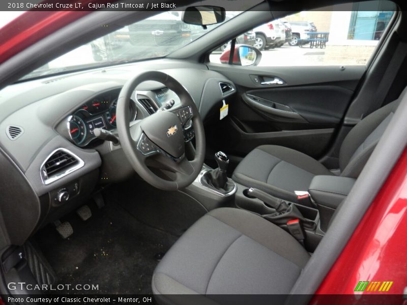  2018 Cruze LT Jet Black Interior