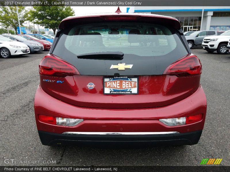 Cajun Red Tintcoat / Dark Galvanized/­Sky Cool Gray 2017 Chevrolet Bolt EV LT