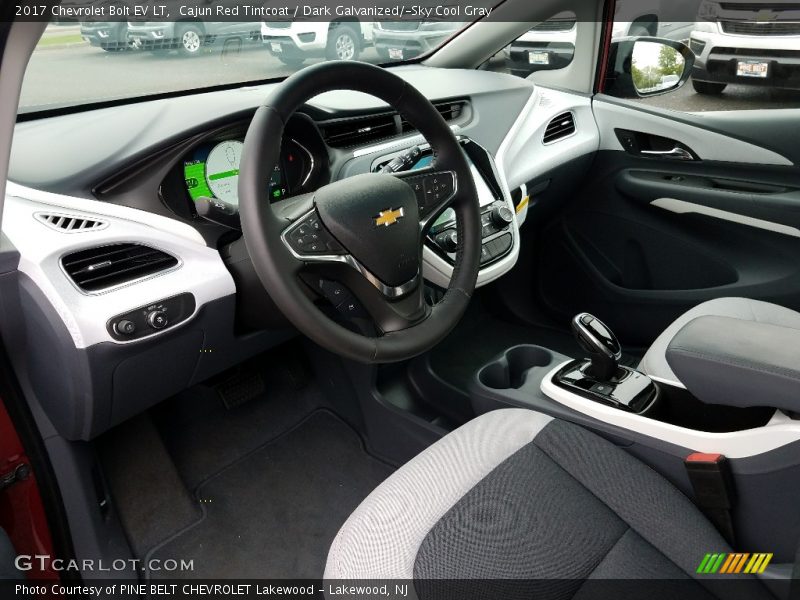  2017 Bolt EV LT Dark Galvanized/­Sky Cool Gray Interior