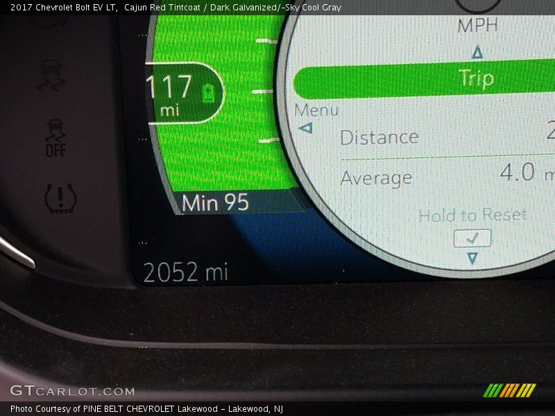 Cajun Red Tintcoat / Dark Galvanized/­Sky Cool Gray 2017 Chevrolet Bolt EV LT