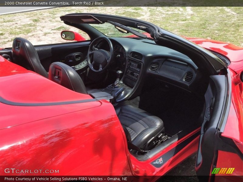 Torch Red / Black 2000 Chevrolet Corvette Convertible