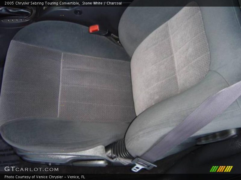 Stone White / Charcoal 2005 Chrysler Sebring Touring Convertible