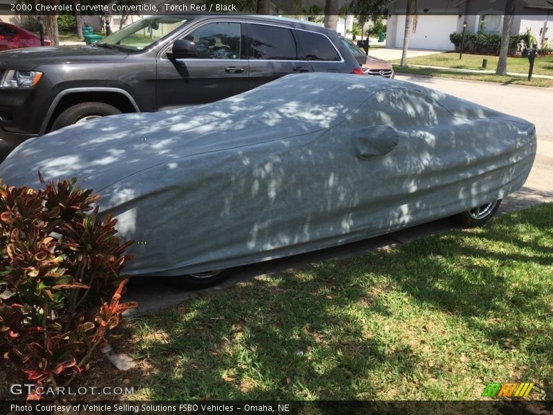 Torch Red / Black 2000 Chevrolet Corvette Convertible