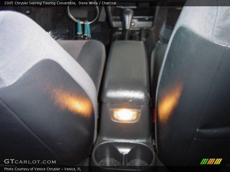 Stone White / Charcoal 2005 Chrysler Sebring Touring Convertible