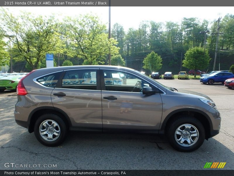 Urban Titanium Metallic / Black 2015 Honda CR-V LX AWD