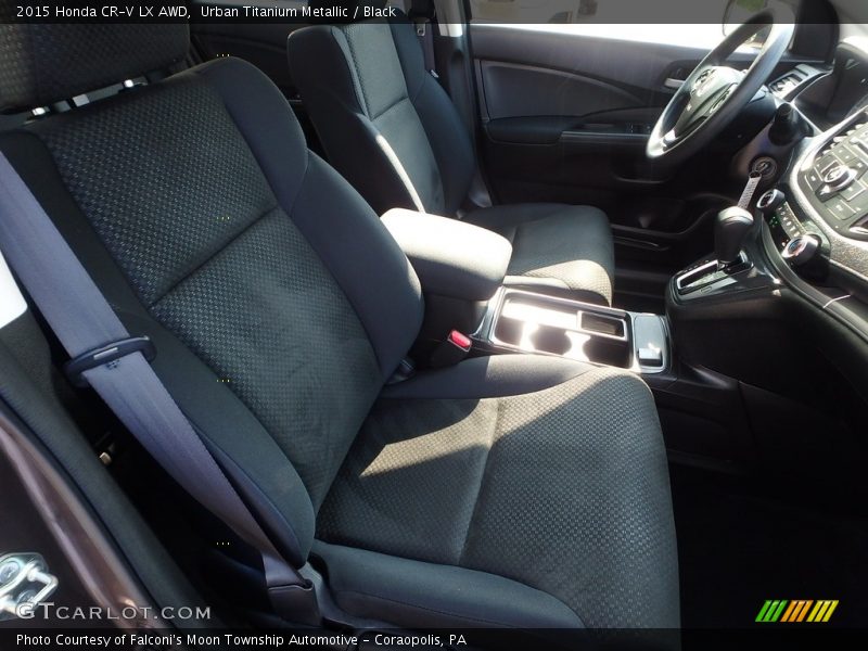 Urban Titanium Metallic / Black 2015 Honda CR-V LX AWD