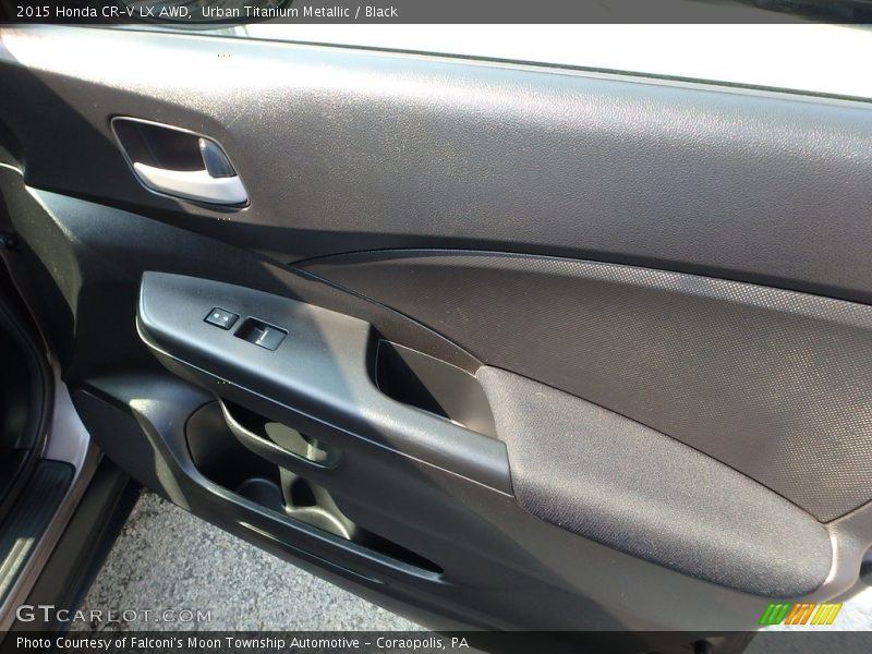 Urban Titanium Metallic / Black 2015 Honda CR-V LX AWD