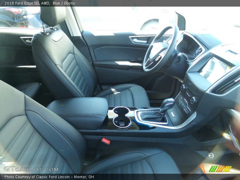 Blue / Ebony 2018 Ford Edge SEL AWD