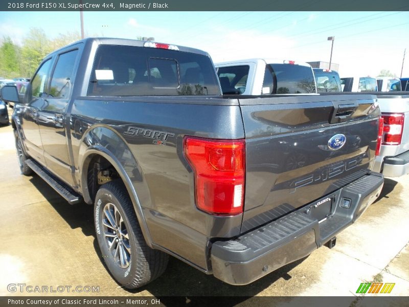 Magnetic / Black 2018 Ford F150 XL SuperCrew 4x4