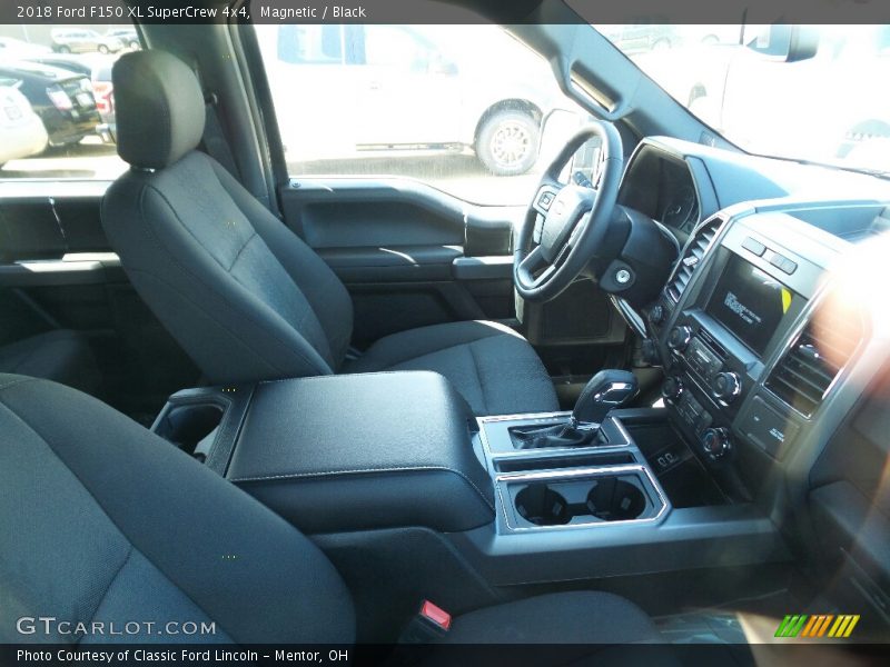 Magnetic / Black 2018 Ford F150 XL SuperCrew 4x4