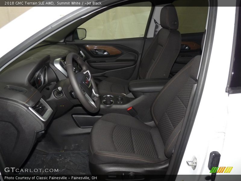 Summit White / ­Jet Black 2018 GMC Terrain SLE AWD