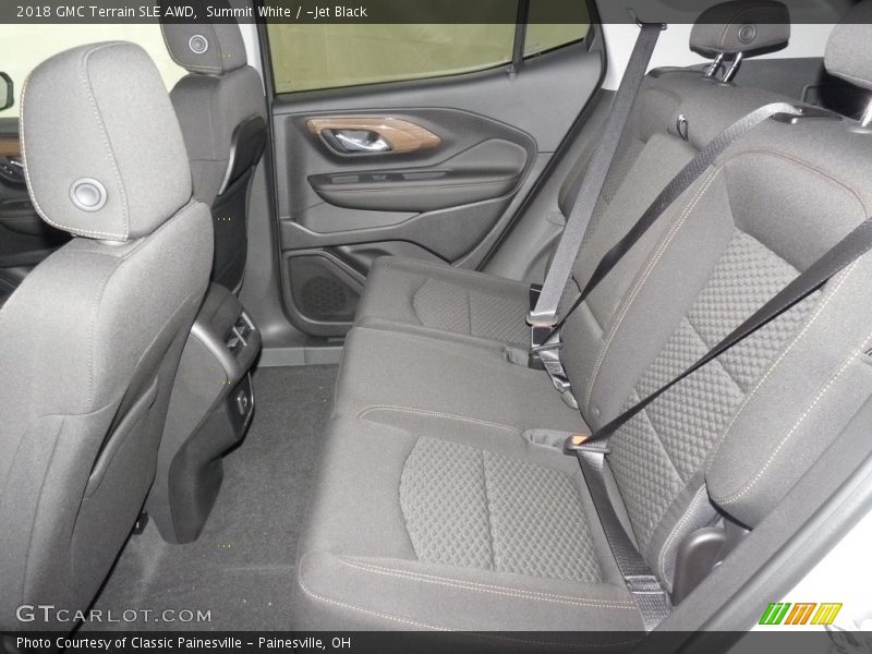 Summit White / ­Jet Black 2018 GMC Terrain SLE AWD