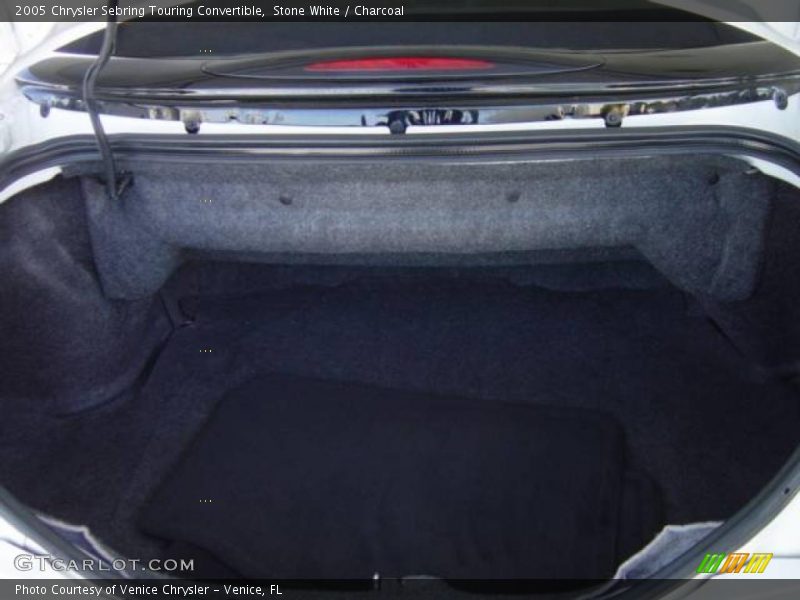 Stone White / Charcoal 2005 Chrysler Sebring Touring Convertible