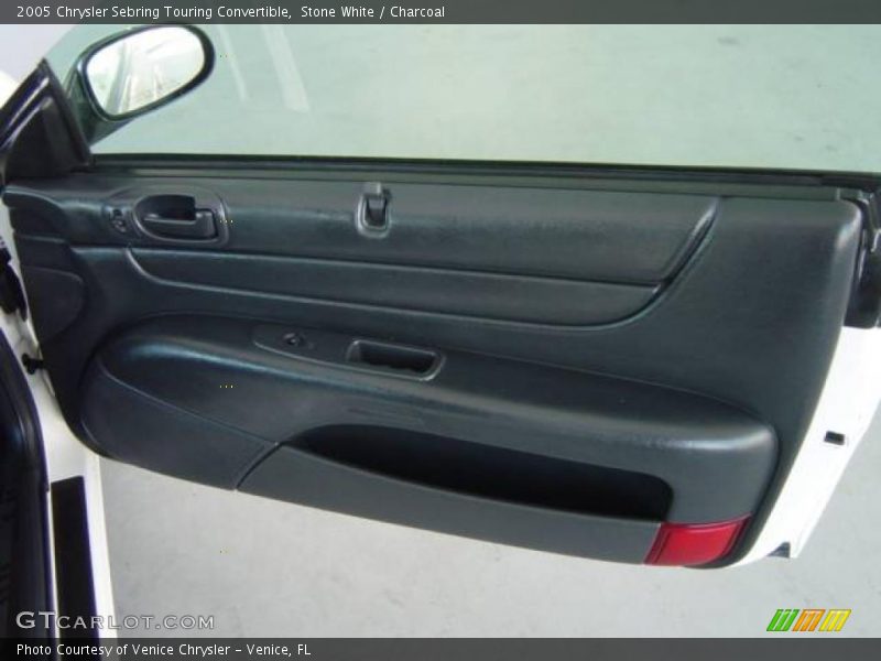 Stone White / Charcoal 2005 Chrysler Sebring Touring Convertible