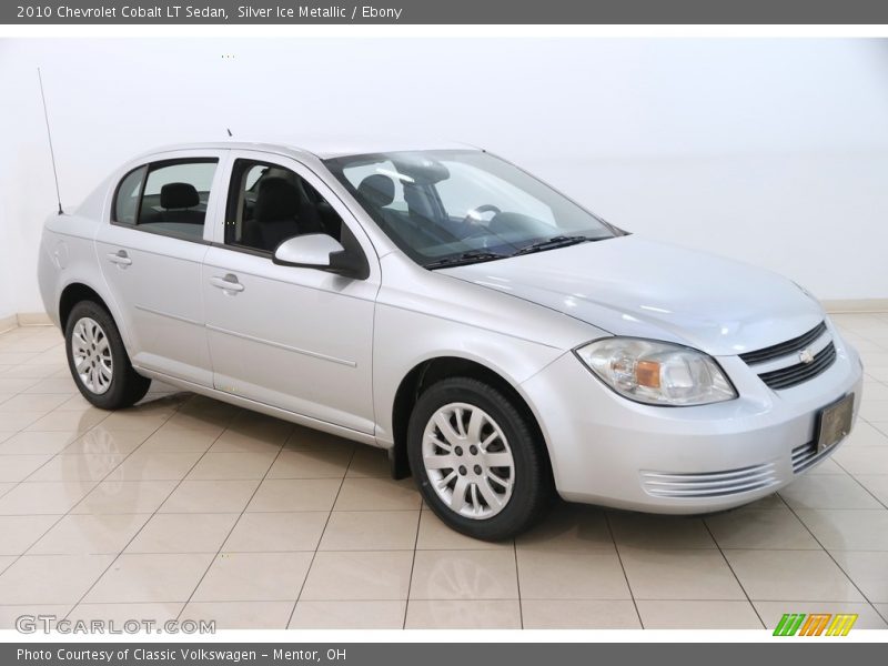 Silver Ice Metallic / Ebony 2010 Chevrolet Cobalt LT Sedan