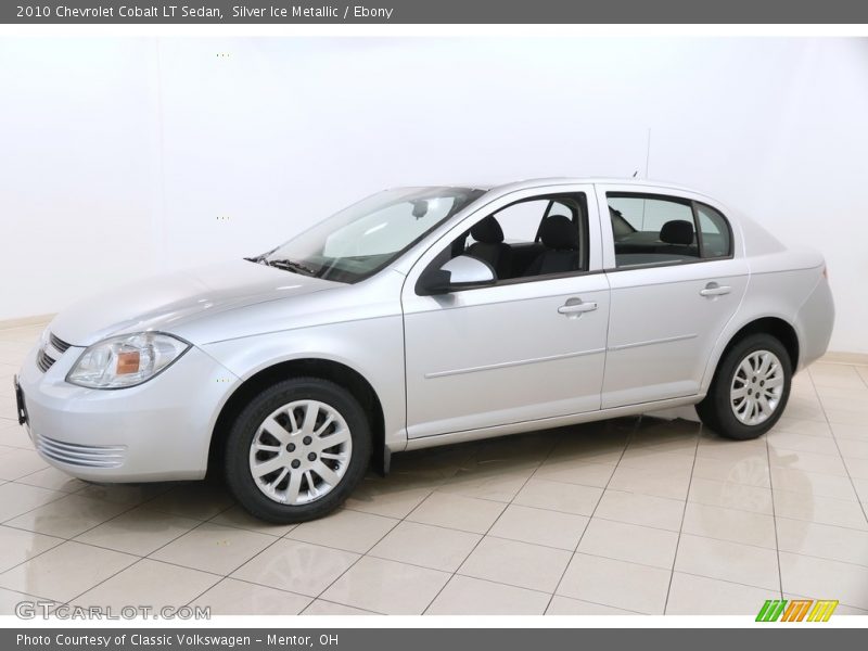 Silver Ice Metallic / Ebony 2010 Chevrolet Cobalt LT Sedan