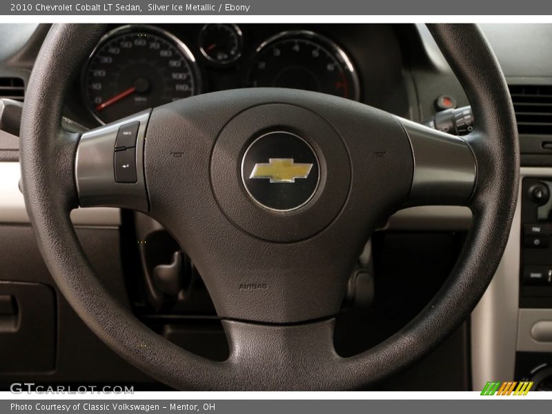 Silver Ice Metallic / Ebony 2010 Chevrolet Cobalt LT Sedan