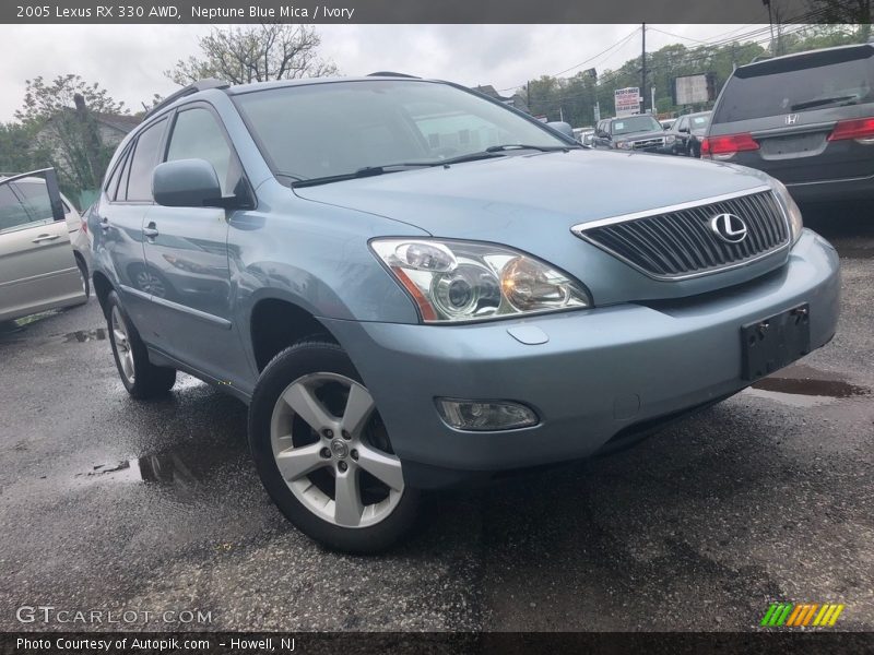 Neptune Blue Mica / Ivory 2005 Lexus RX 330 AWD