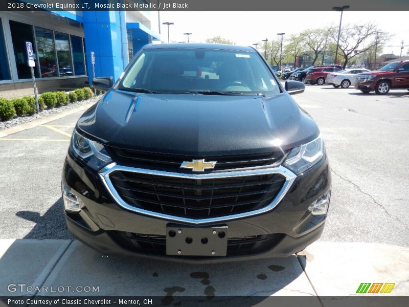 Mosaic Black Metallic / Jet Black 2018 Chevrolet Equinox LT