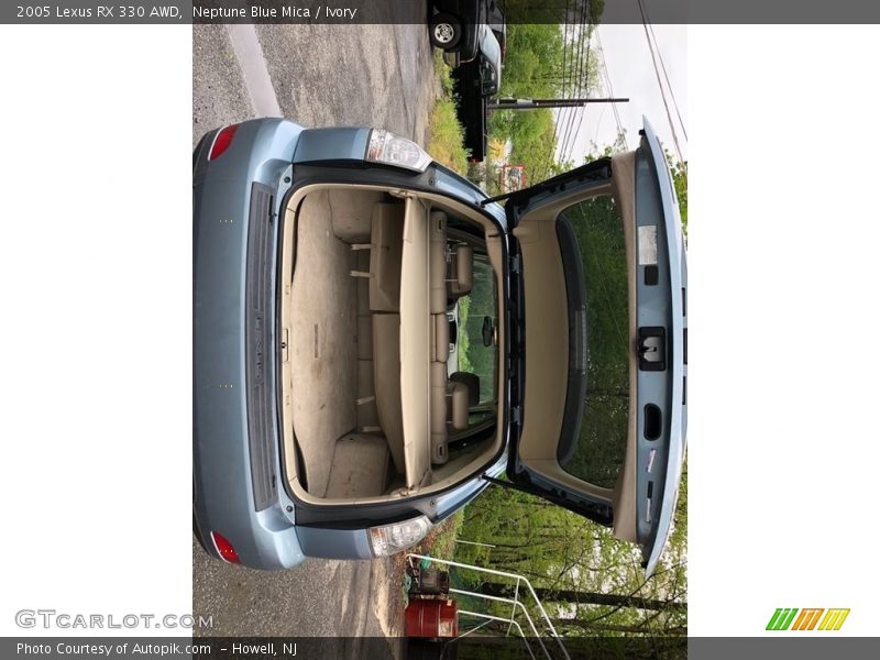 Neptune Blue Mica / Ivory 2005 Lexus RX 330 AWD