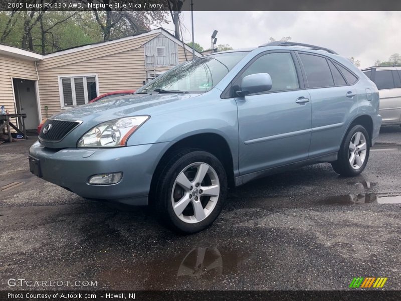 Neptune Blue Mica / Ivory 2005 Lexus RX 330 AWD