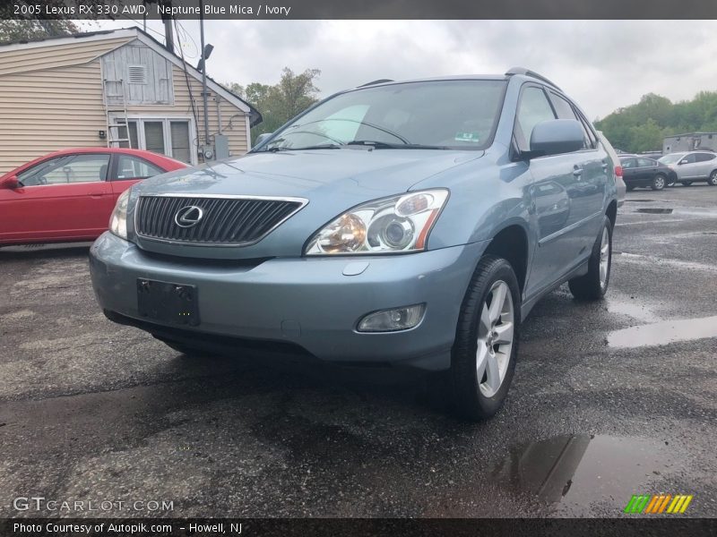 Neptune Blue Mica / Ivory 2005 Lexus RX 330 AWD