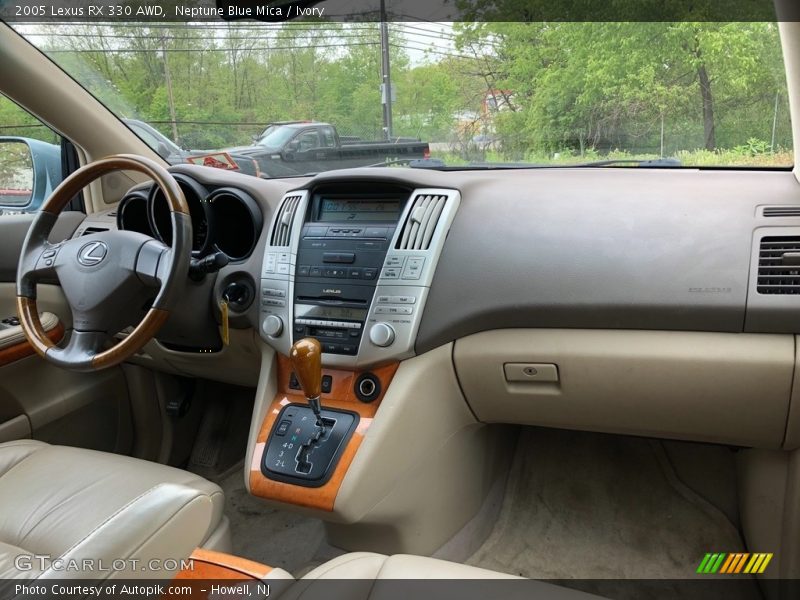 Neptune Blue Mica / Ivory 2005 Lexus RX 330 AWD