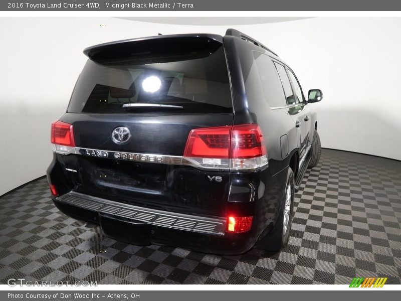 Midnight Black Metallic / Terra 2016 Toyota Land Cruiser 4WD