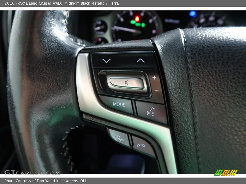 Midnight Black Metallic / Terra 2016 Toyota Land Cruiser 4WD
