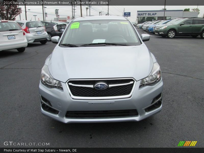 Ice Silver Metallic / Black 2016 Subaru Impreza 2.0i Premium 4-door