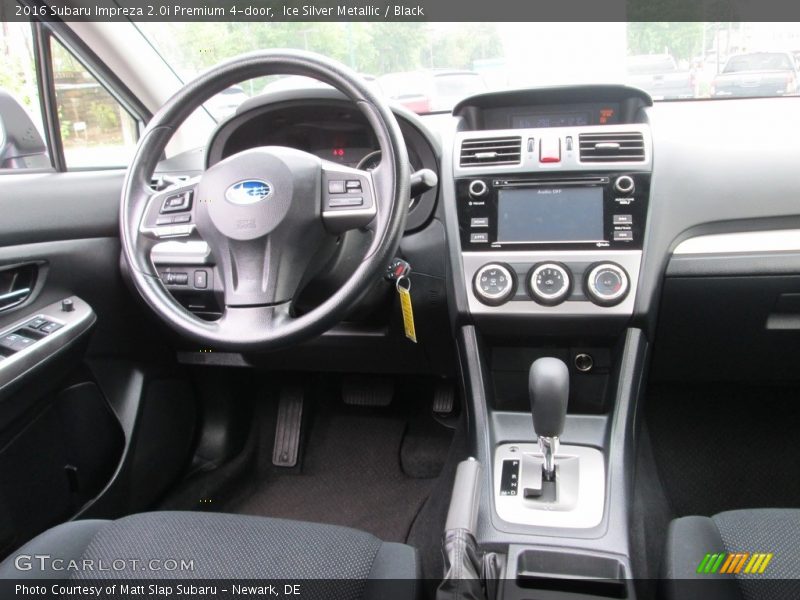 Ice Silver Metallic / Black 2016 Subaru Impreza 2.0i Premium 4-door