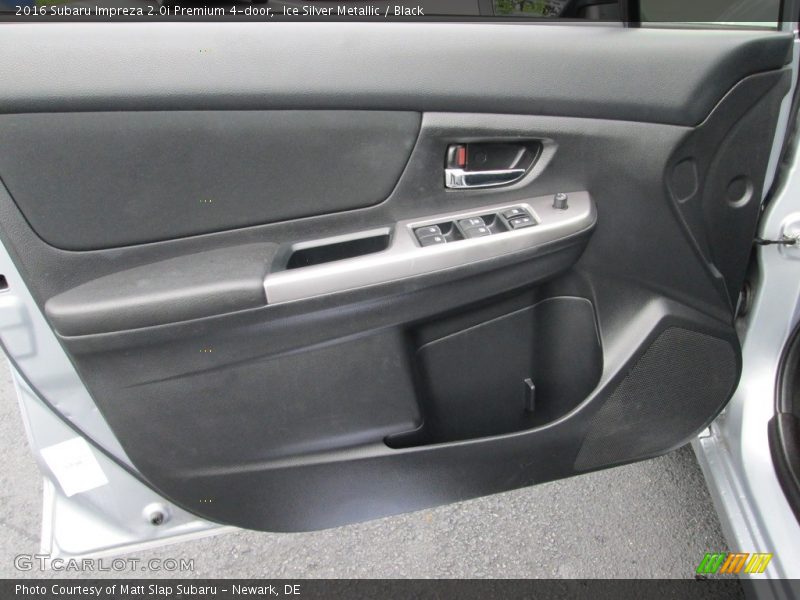 Ice Silver Metallic / Black 2016 Subaru Impreza 2.0i Premium 4-door